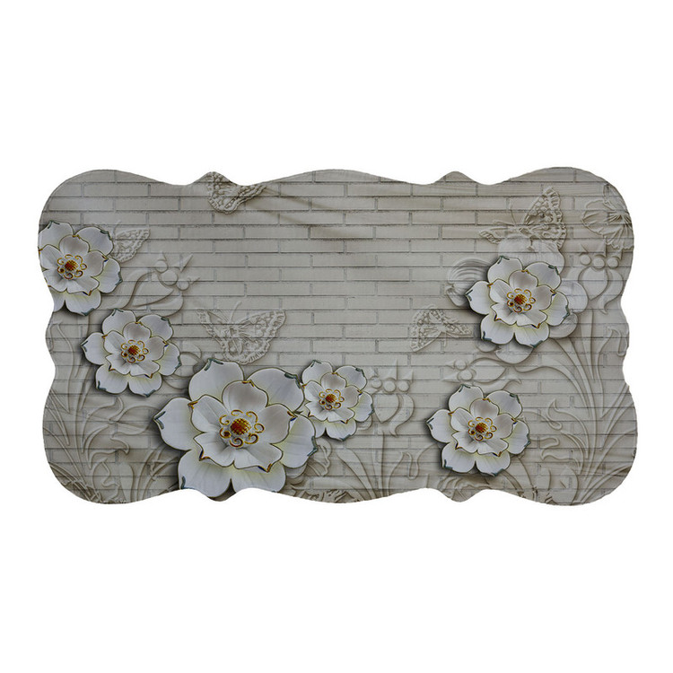 پادری مدل دالبر طرح گل کد 6100 سایز 110×60 سانتی متر