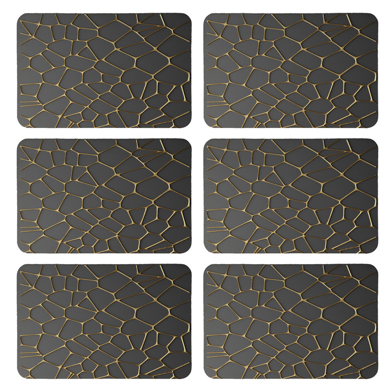 زیربشقابی طرح کلاسیک کد 8861 بسته 6 عددی