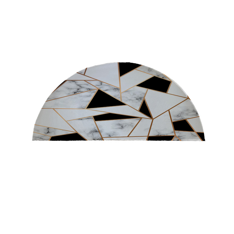 پادری مدل نیم دایره طرح کلاسیک کد 8634 سایز 90×45 سانتی متر