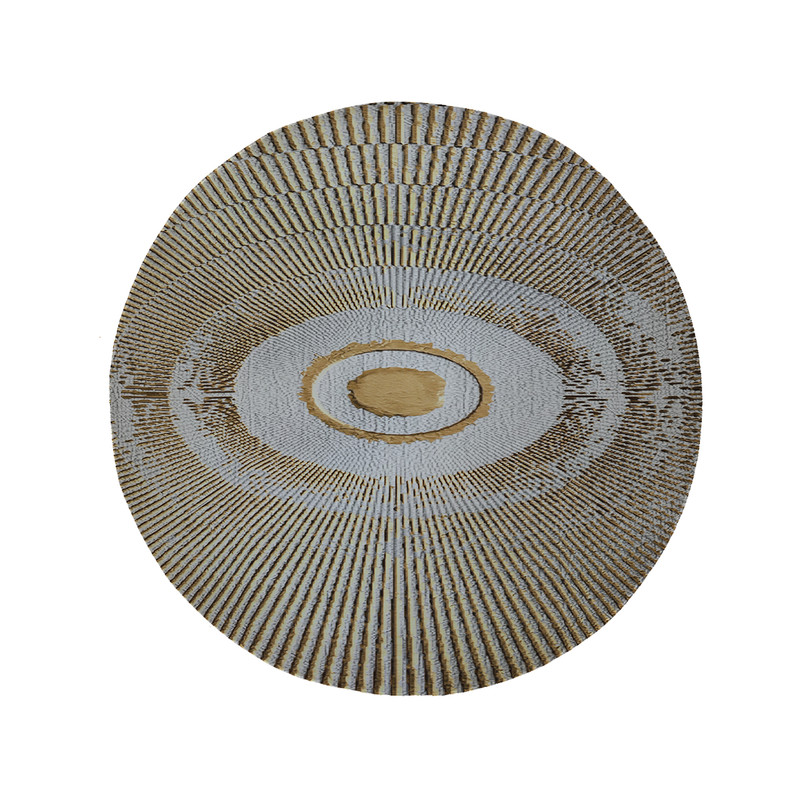 پادری مدل دایره طرح کلاسیک کد 8900 سایز 90 × 90 سانتی متر