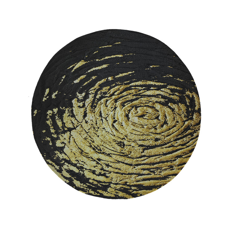 پادری مدل دایره طرح کلاسیک کد 8907 سایز 90 × 90 سانتی متر
