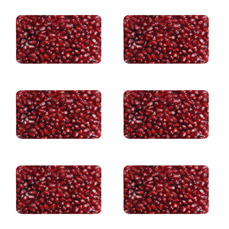 زیربشقابی طرح انار کد 8425 مجموعه 6 عددی
