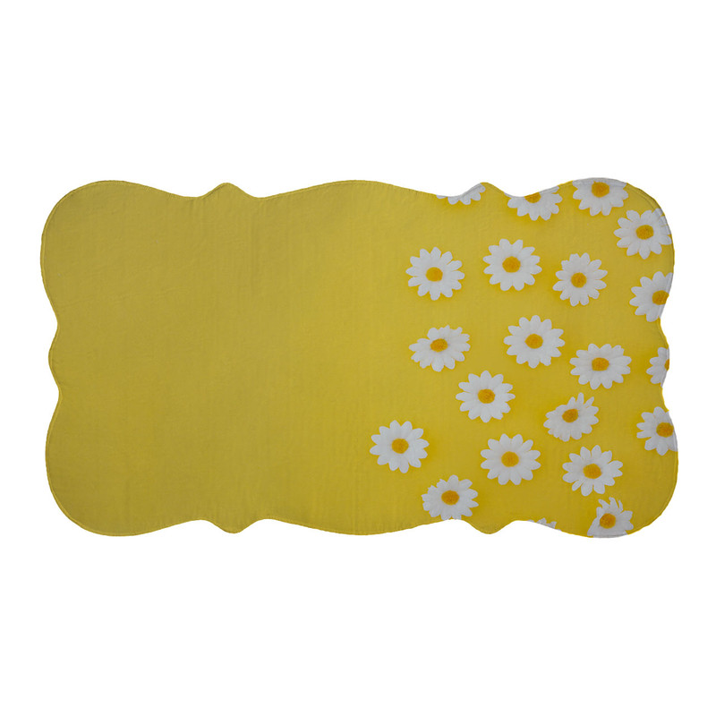 پادری مدل دالبر طرح گل کد 8302 سایز 110×60 سانتی متر