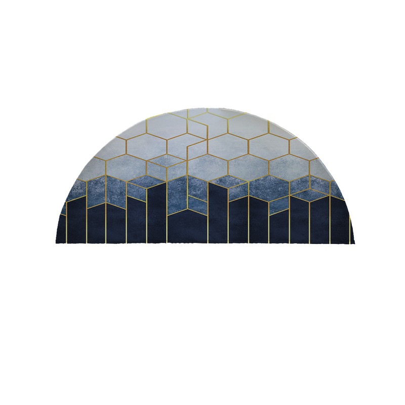 پادری مدل نیم دایره طرح کلاسیک کد 9280 سایز 90×45 سانتی متر