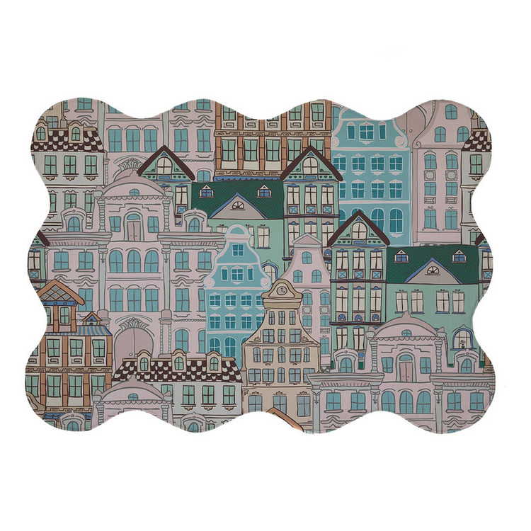 پادری مدل دالبر طرح خانه کد 9375 سایز 80x110 سانتی متر