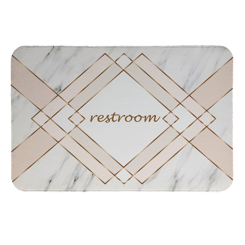 پادری  طرح Restroom کد 8651 سایز 50 × 70 سانتی متر