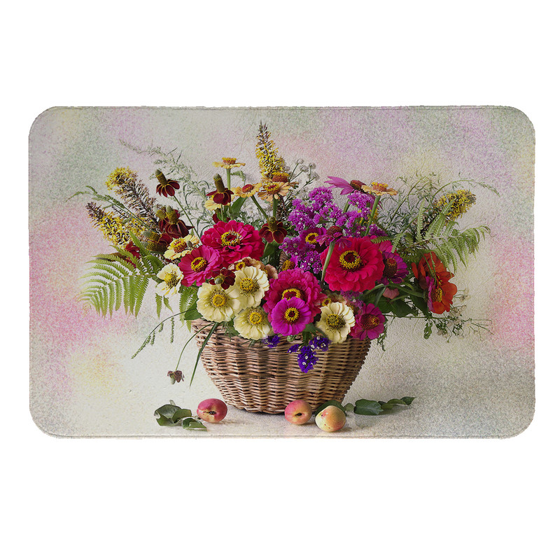 پادری طرح سبد گل کد 5500 سایز 80 × 50 سانتی‌متر
