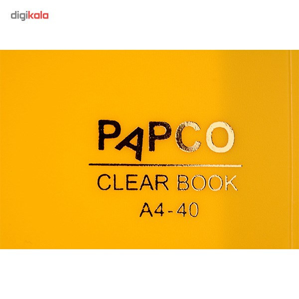 کلیر بوک 40 برگ پاپکو کد A4-40