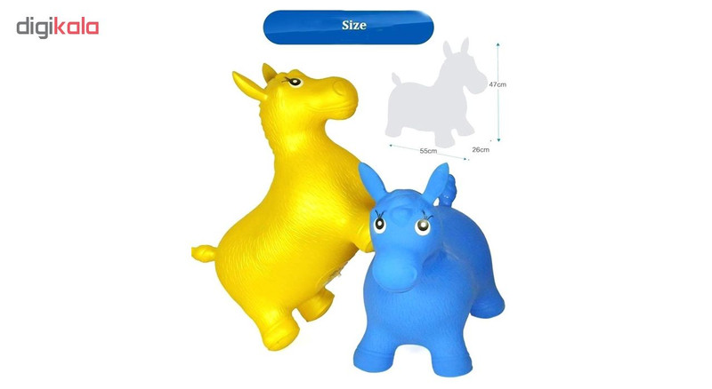 اسب بازی بادی طرح اسب کد 02