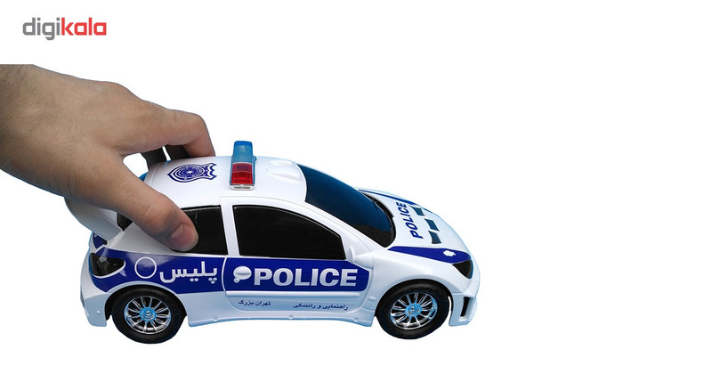 ماشین بازی پلیس مدل پژو 206