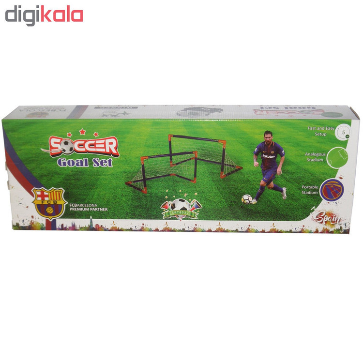 دروازه بازی فوتبال مدل SOCCER Goal Set