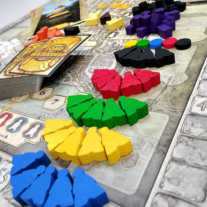 بازی فکری بازبازی مدل Lords of Waterdeep