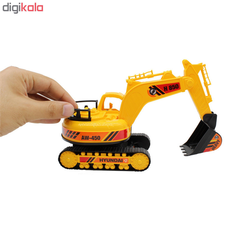 ماشین بازی دورج توی طرح بیل مکانیکی مدل K1-AW-450