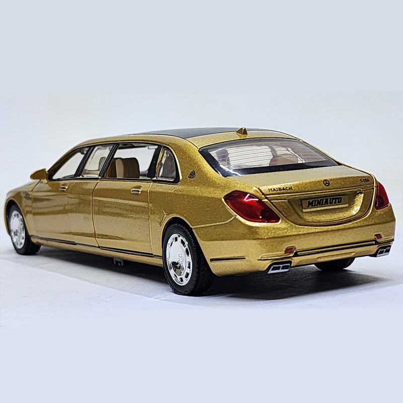ماشین بازی مدل فلزی بنز میباخ طرح s650