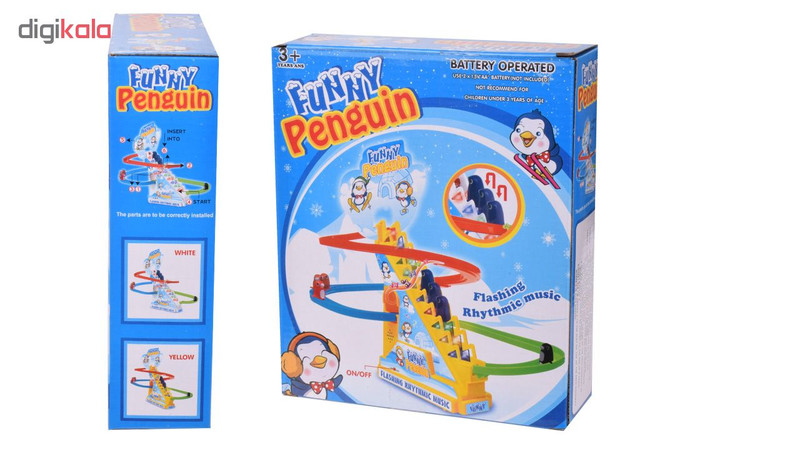 بازی آموزشی طرح پنگوئن مدل Funny Penguin