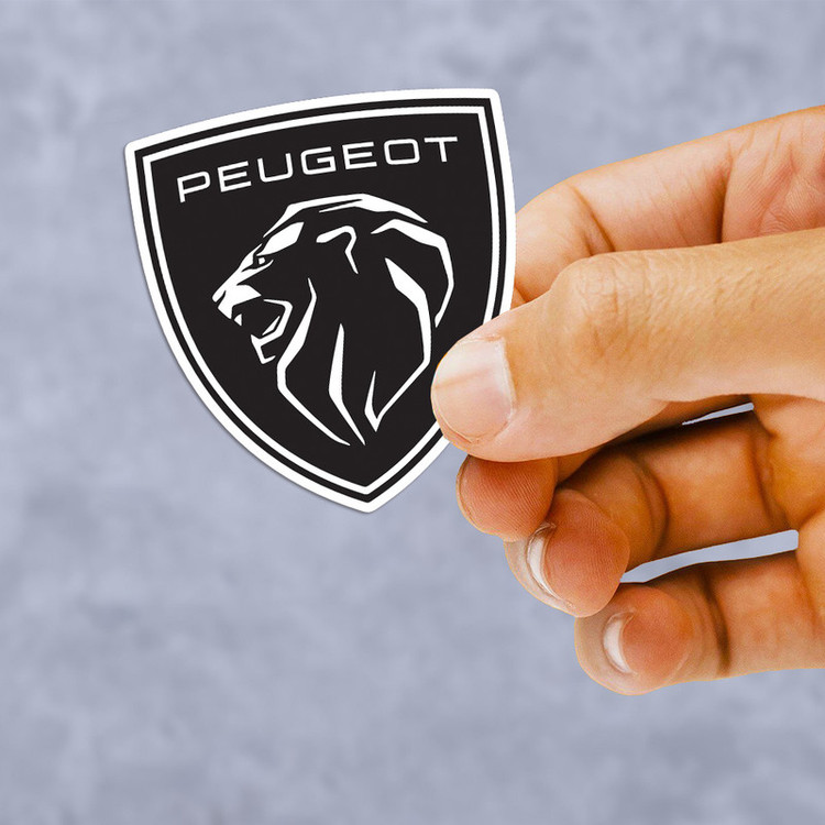 استیکر لپ تاپ مدل پژو 206 peugeot مجموعه 6 عددی