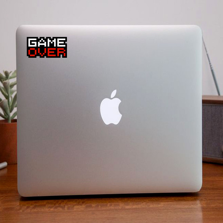 استیکر لپ تاپ طرح Game Over کد ST-93