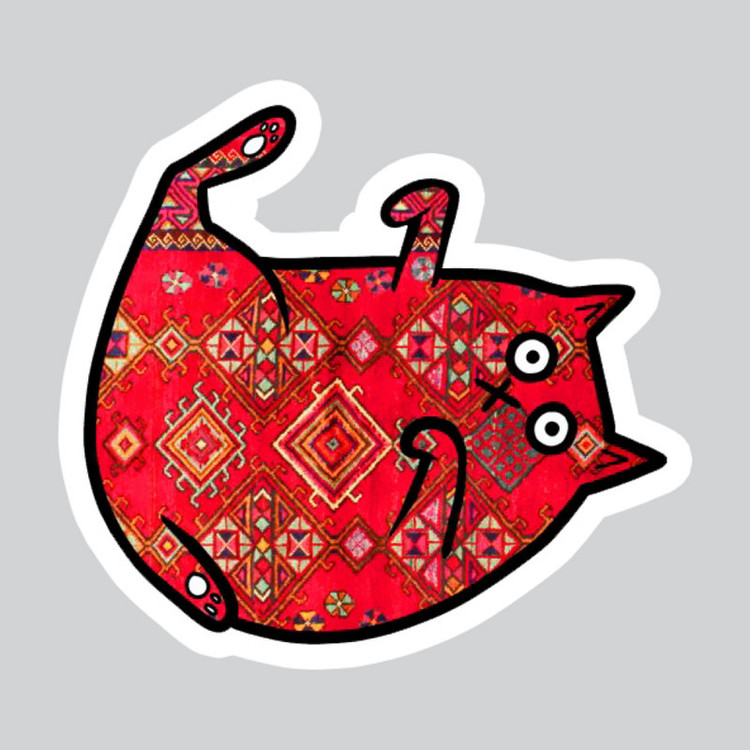 استیکر لپ تاپ پیکسل میکسل مدل نوستالژی دهه 60 مجموعه 7 عددی