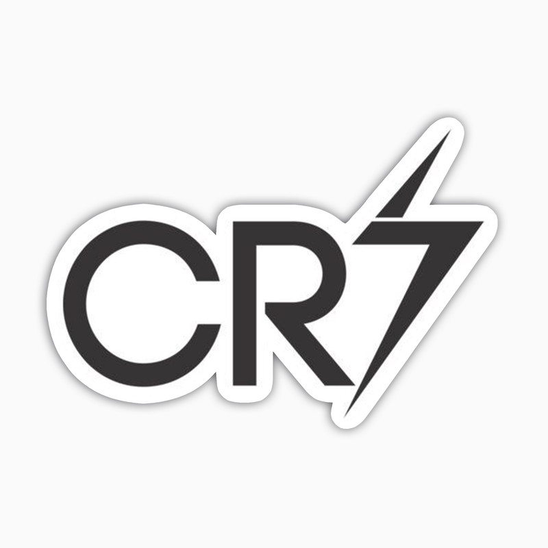 استیکر لپ تاپ و موبایل بووم طرح کریستین رونالدو مدل CR7 کد JD13
