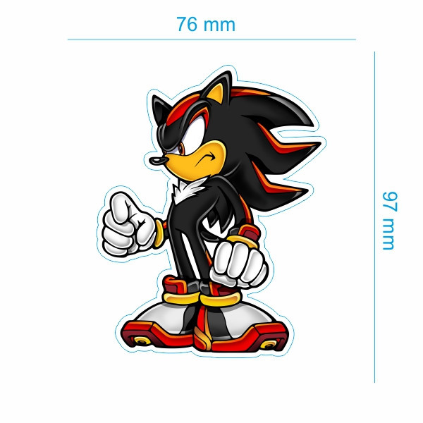 استیکر لپ تاپ طرح سونیک SONIC کد 5