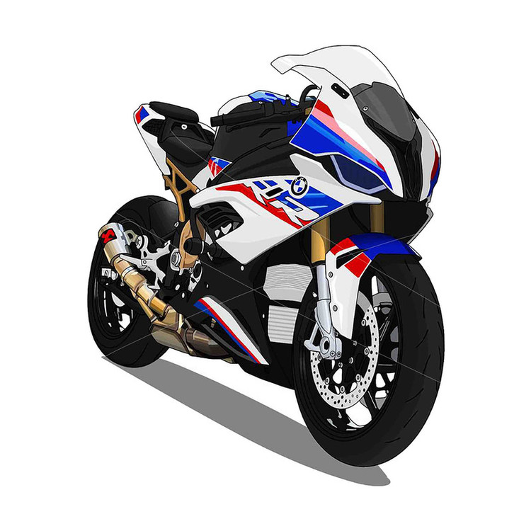 استیکر لپتاپ طرح موتور BMW کد 5555