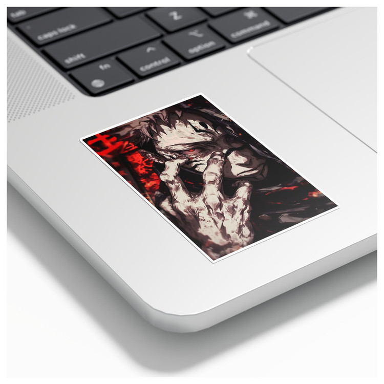 استیکر و برچسب گوفی مدل گوجو سوکونا انیمه جوجوتسو کایسن Gojo Jujutsu Kaisen Anime کد K01 مجموعه 8 عددی