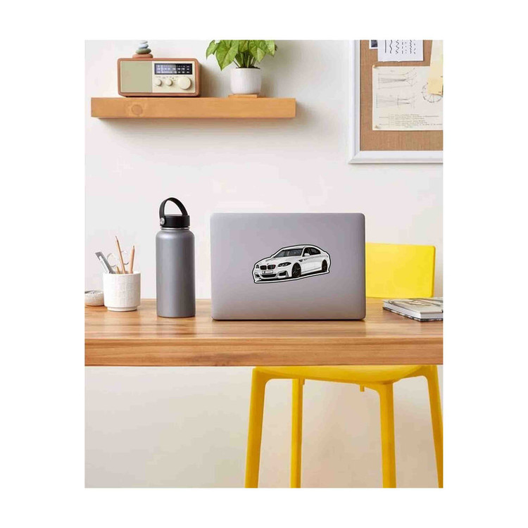 استیکر لپ تاپ مدل ماشین BMW کد 2025