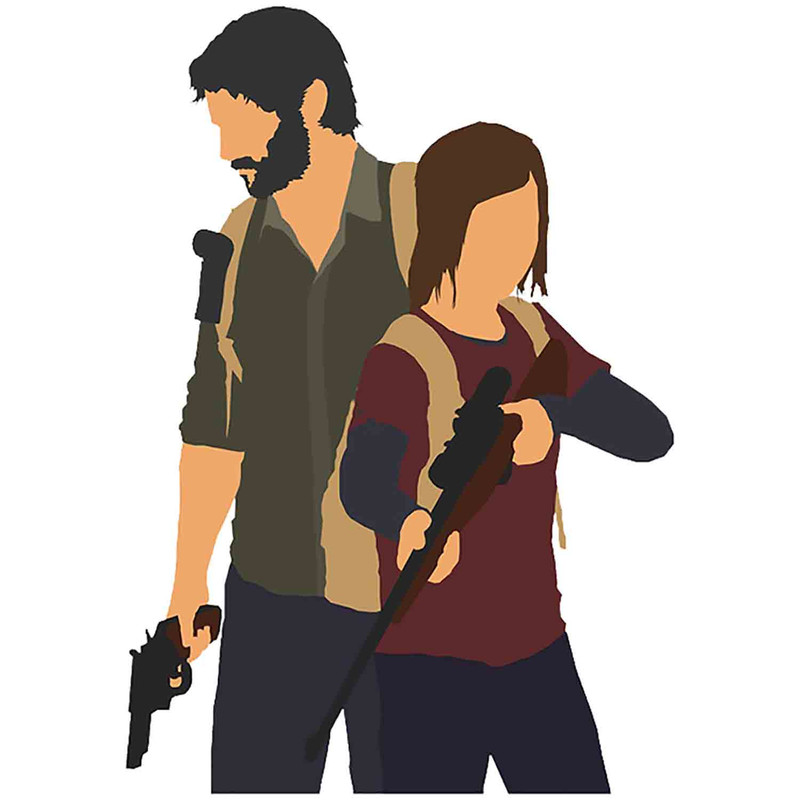 استیکر لپ تاپ طرح The Last of Us کد ST1848