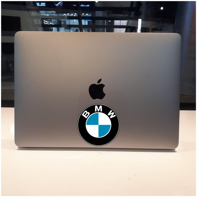 استیکر لپتاب طرح لگو BMW کد 3333