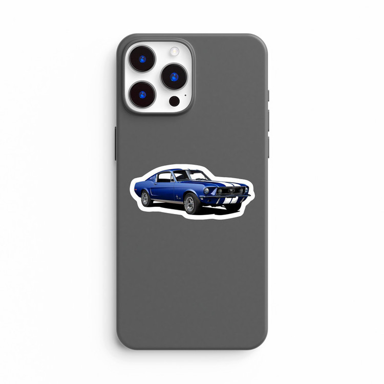 استیکر لپ تاپ بووم طرح ماشین مدل Ford Mustang WB کد JC22