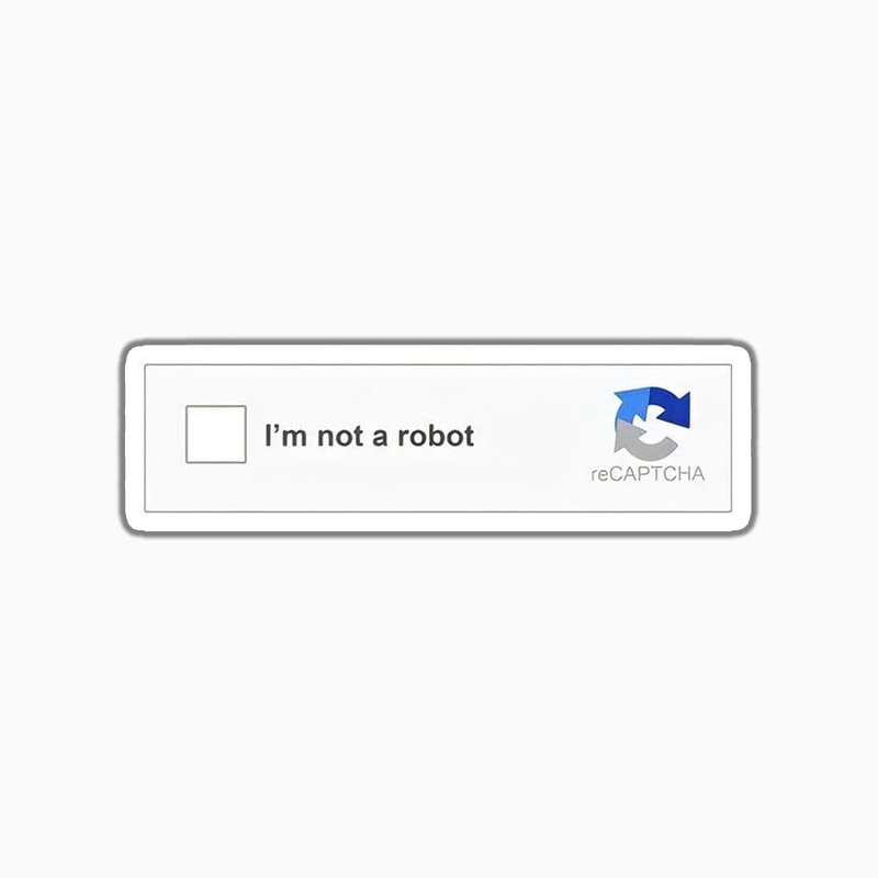 استیکر لپ تاپ و موبایل بووم طرح نوشته مدل im not کد BM5