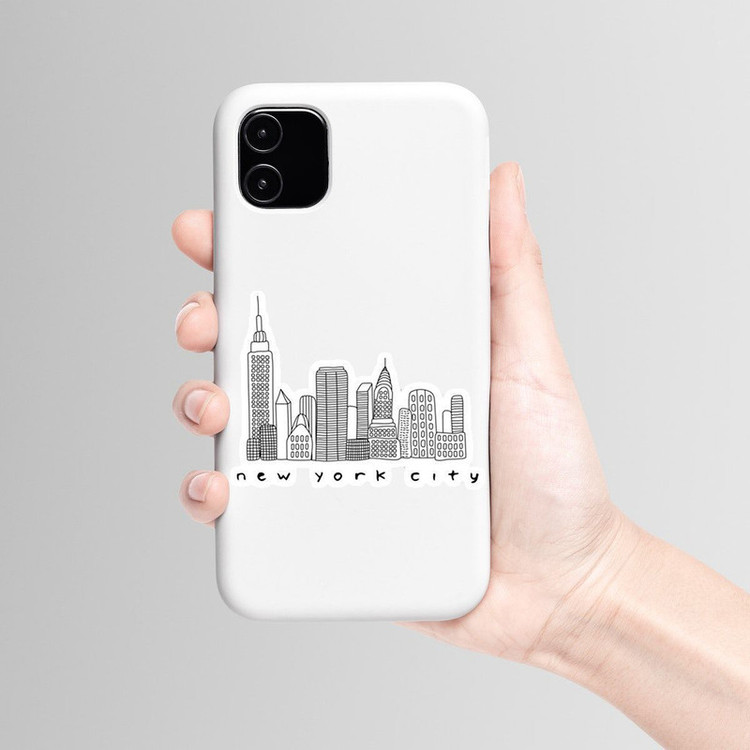استیکر لپ تاپ و موبایل بووم طرح نیویرک کد ER47