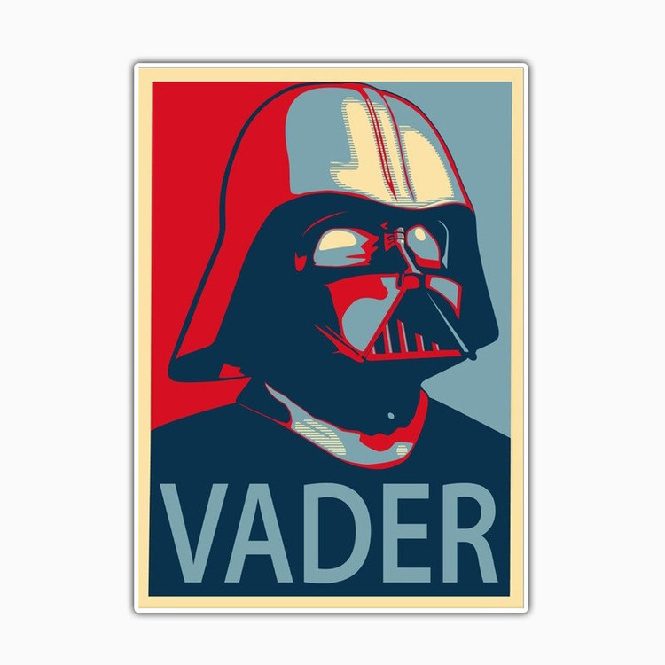 استیکر لپ تاپ و موبایل بووم طرح فیلم مدل Darth Vader کد TA19