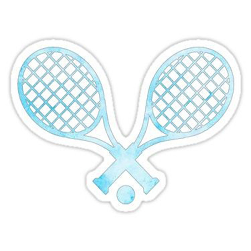 استیکر لپ تاپ طرح تنیس کد 2474