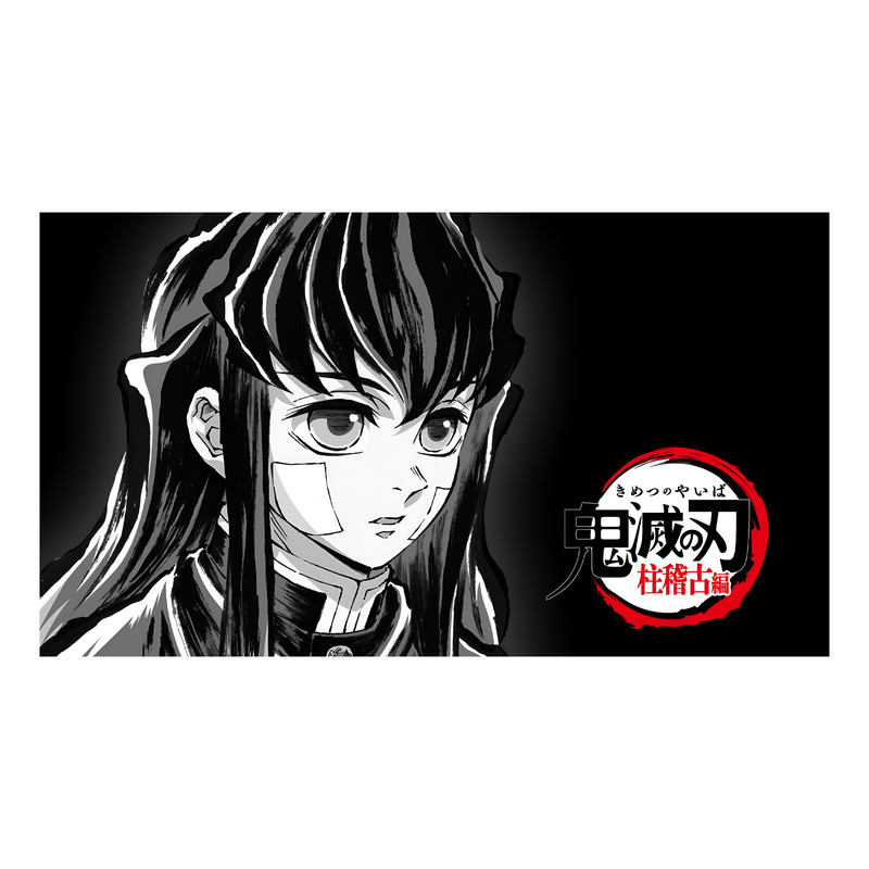 استیکر لپ تاپ و موبایل مدل انیمه طرح شیطان کش مویچیرو توکیتو demon slayer Muichiro Tokito کد 400