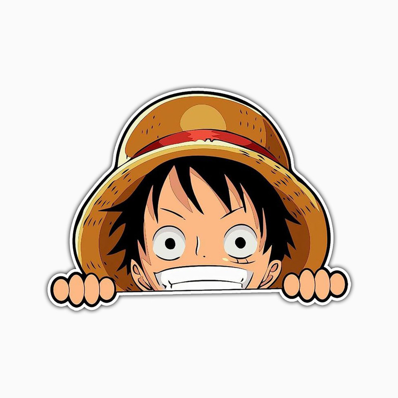 استیکر لپ تاپ و موبایل بووم طرح Anime One Piece مدل Luffy کد TR121