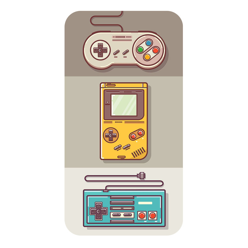 استیکر لپ تاپ طرح game کد 1752