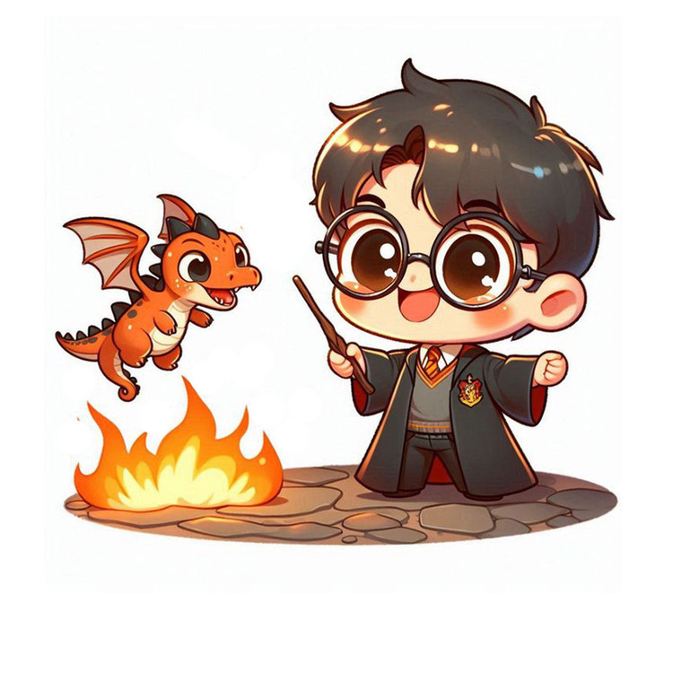استیکر لپ تاپ و موبایل مدل سریال طرح فیلم هری پاتر Harry Potter کد 3972