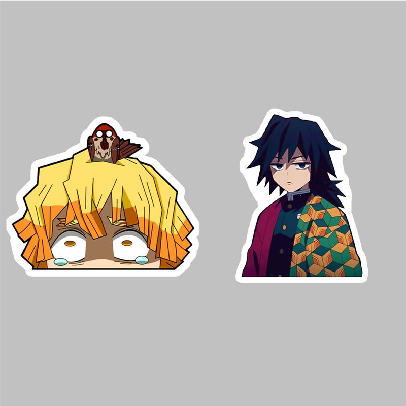 استیکر لپ تاپ کارنیکا طرح انیمه شیطان کش مدل Naruto Witch Anime-2222280 مجموعه 2 عددی
