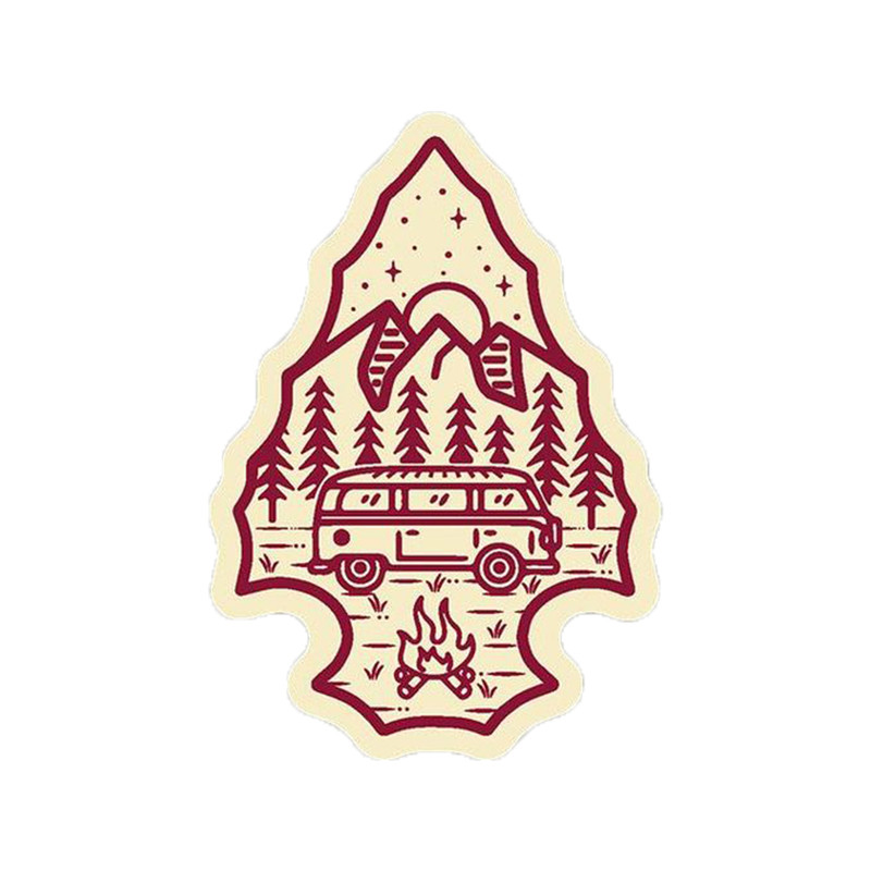 استیکر لپ تاپ طرح سفر کد 1689