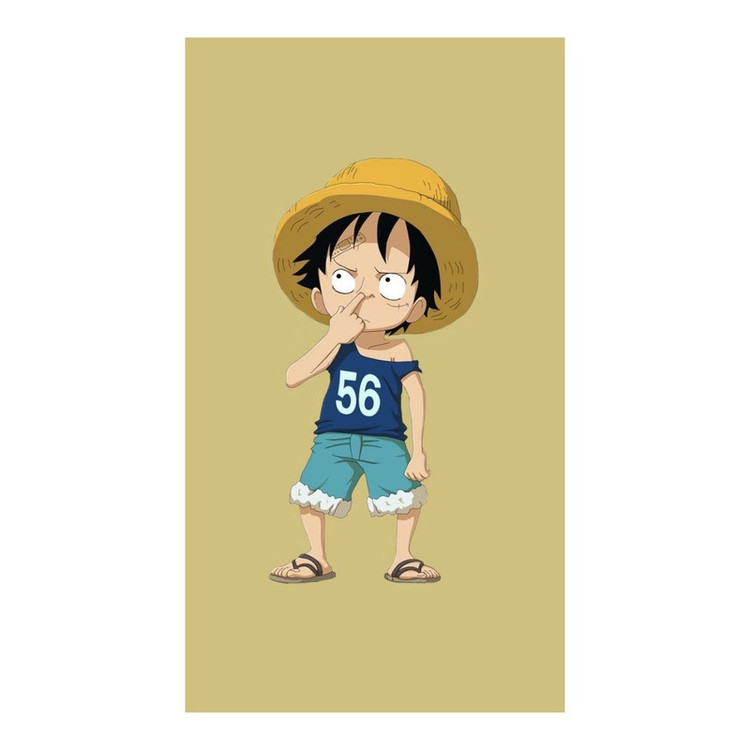 استیکر لپ تاپ و موبایل مدل انیمه طرح وان پیس مانکی دی لوفی one piece Monkey D Luffy کد 6277