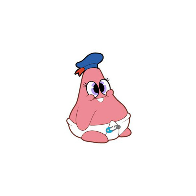 استیکر لپ تاپ و موبایل مدل انیمیشن طرح باب اسفنجی شلوار مکعبی SpongeBob SquarePants کد 1723