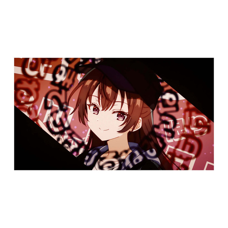 استیکر لپ تاپ و موبایل مدل انیمه طرح یوکی سو Alya Sometimes Hides Her yuki suou کد 3898