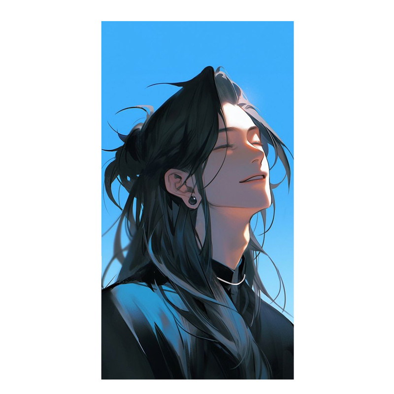 استیکر لپ تاپ و موبایل مدل انیمه طرح جوجوتسو کایسن سوگورو گتو jujutsu kaisen suguru geto کد 684