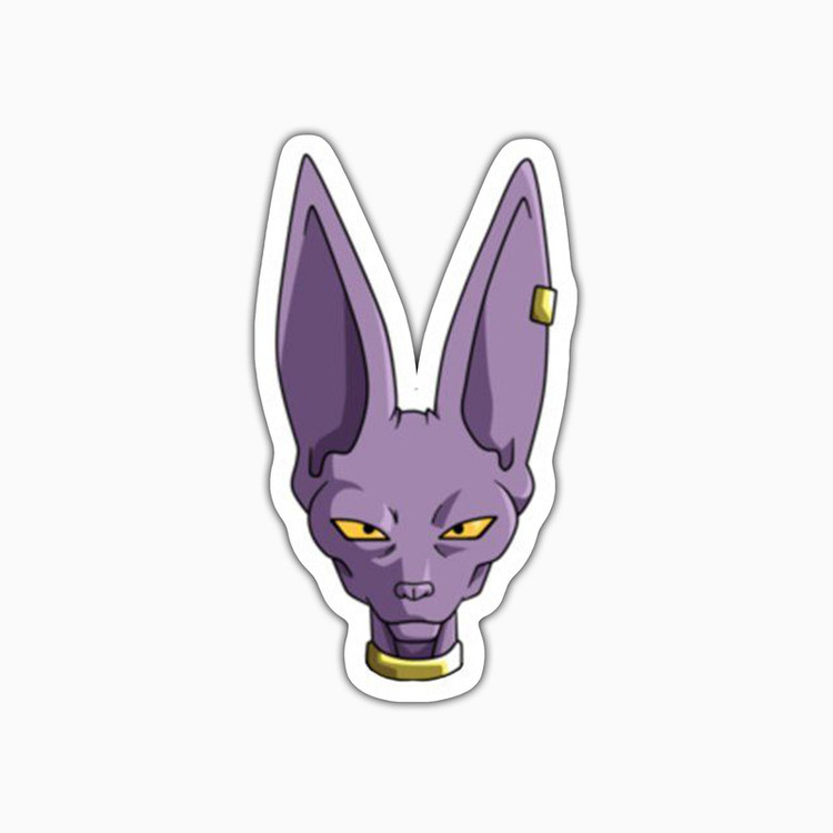 استیکر لپ تاپ و موبایل بووم طرح گربه کد ET30