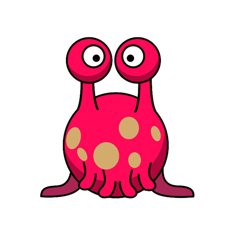استیکر لپ تاپ طرح Monster کد STL1214
