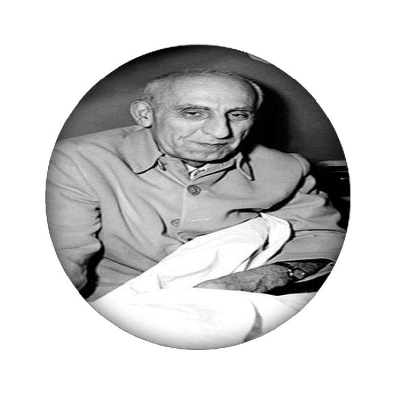 استیکر لپ تاپ طرح مصدق کد 4107