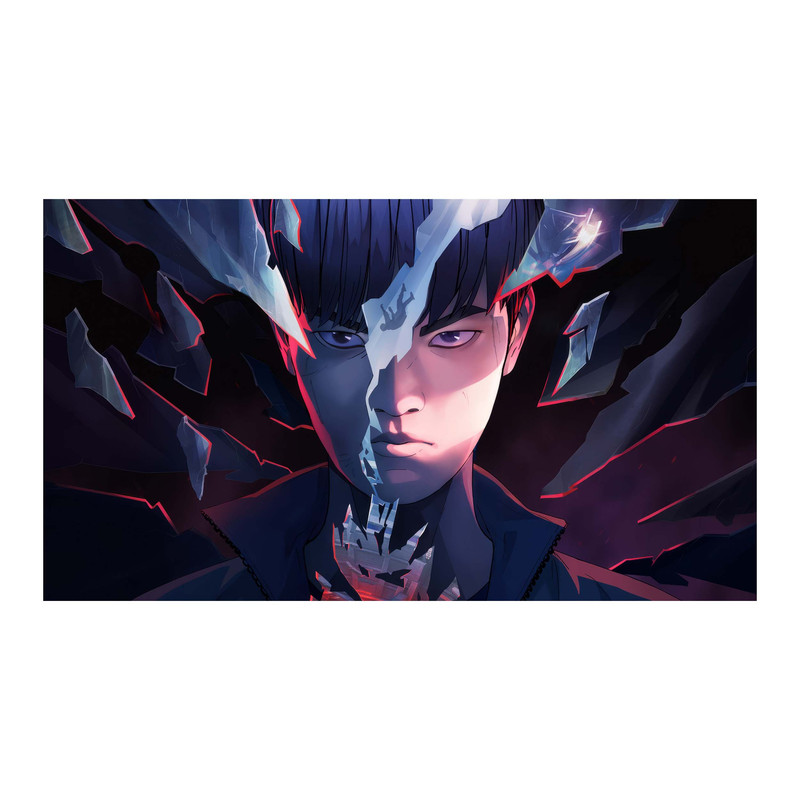 استیکر لپ تاپ و موبایل مدل بازی طرح لیگ آف لجندز League of Legends کد 2084