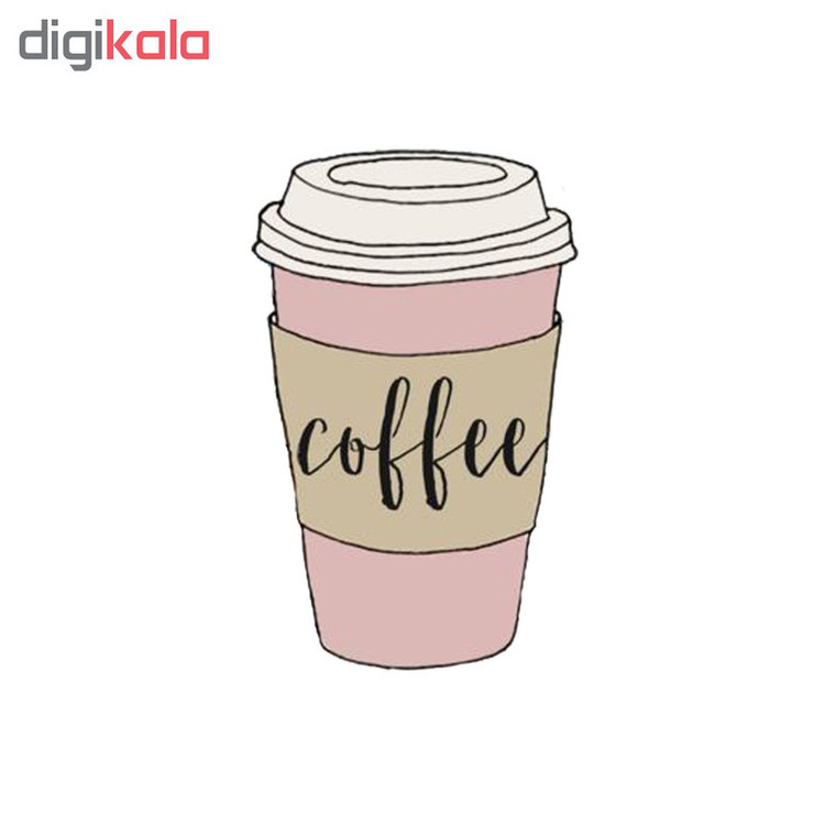 استیکر لپ تاپ طرح Coffe کد 234