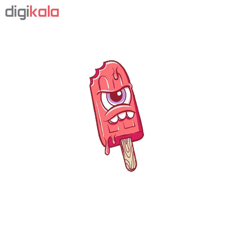 استیکر لپ تاپ طرح بستنی کد 16